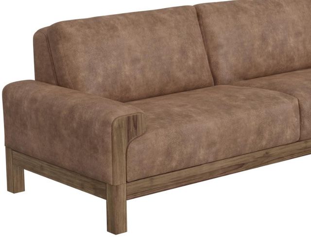 International Furniture Direct Sedona Brown 2-Seater Sofa-3