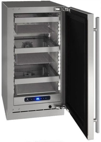 U-Line® Stainless Steel 18" Undercounter Refrigerator-1