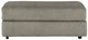 Signature Design by Ashley® Soletren Ash Oversized Accent Ottoman-1