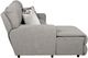Catnapper® Rockport 3-Piece Gray Power Reclining Left-Arm Facing Sectional-4