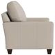 Bassett® Furniture Customizable Benchmade Premier Leather Large Track Arm Accent Chair-2