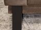 International Furniture Direct Blackburn Chocolate Brown Arm Chair-2