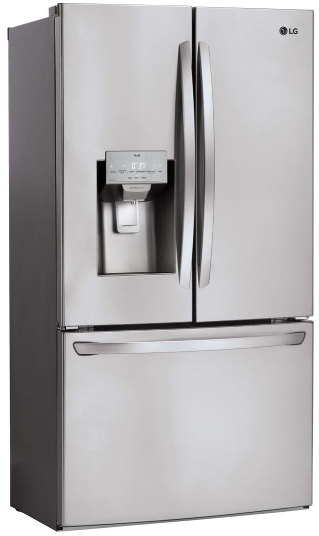 LG 36 in. 27.7 Cu. Ft. PrintProof™ Stainless Steel French Door Refrigerator-1