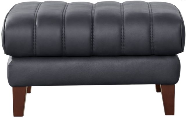 Hydeline® Ennis Gunmetal Gray Ottoman-0