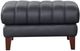 Hydeline® Ennis Gunmetal Gray Ottoman-0