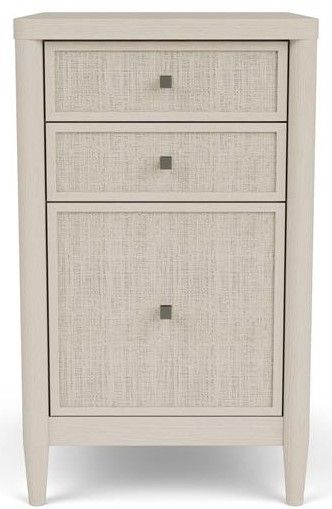 Riverside Furniture Maren White Sand File Cabinet-1