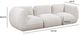 TOV Furniture Arezza Stone White 115" Modular Sofa-2