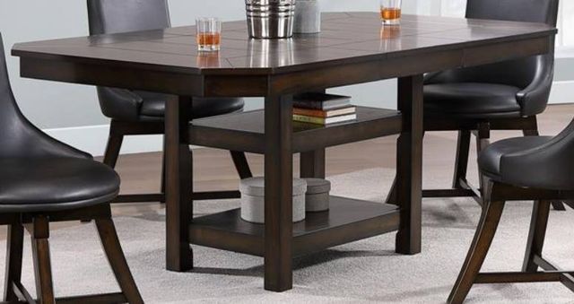 Urban Styles Furniture New Haven 5-Piece Brown Dining Set-2