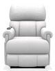 La-Z-Boy® Pinnacle Platinum Muslin Power Lift Recliner with Massage and Heat-0