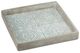 A & B Home Winston Gray Tiled Square Tray-0