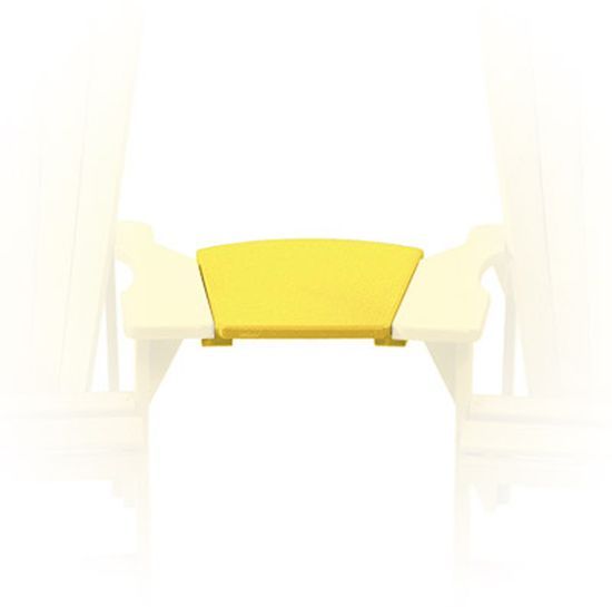 C.R. Plastics Yellow Arm Table-0