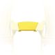 C.R. Plastics Yellow Arm Table-0