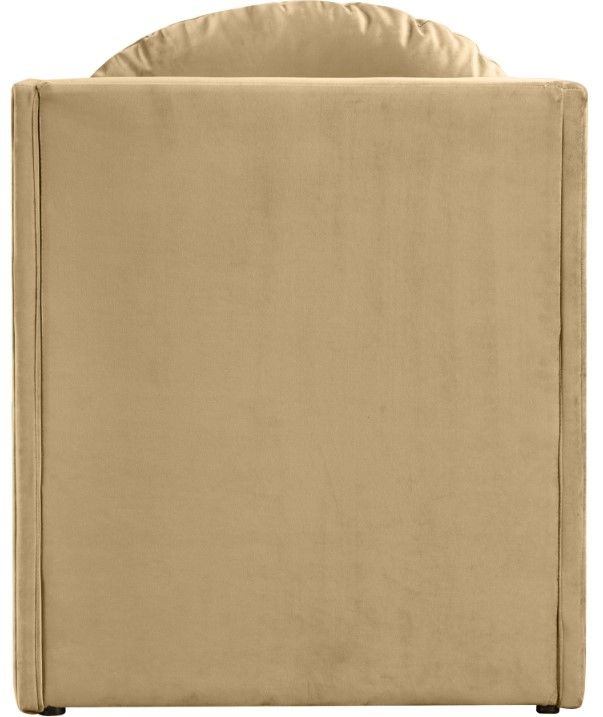 Meridian Furniture Sigma Camel Velvet Upholstered Accent Chair-4