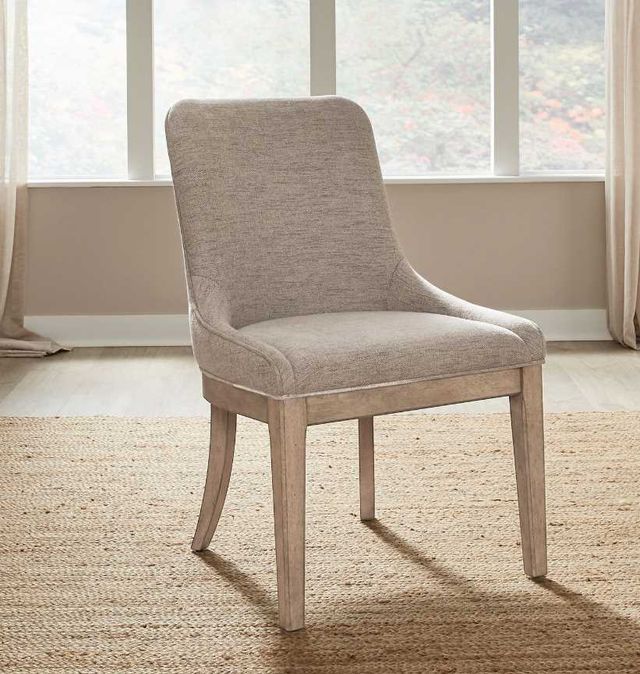 Liberty Furniture Proximity Place Barley/Barley Buff Upholstered Side Chair-1