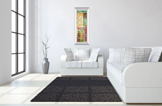 Classy Art Rock and Roll by Sd Graphics Studio Mirror Framed Wall Art-2