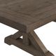 Elements International Yellowstone 7-Piece Gray/Medium Brown Dining Set-4
