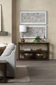 Crestview Collection Vista Brown Console Table-1
