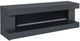 Coaster® Mallory Gray High Gloss TV Stand Fireplace Console-0