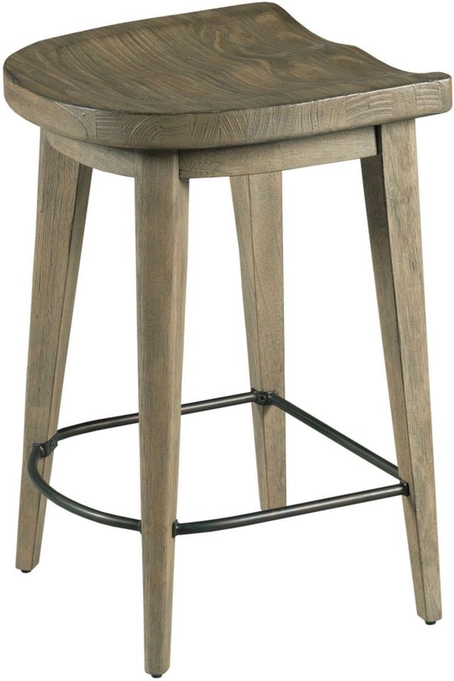 Hammary® Sanbern Distressed Brown Barstool