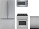 Thermador® 4 Piece Stainless Steel Dual Fuel Kitchen Package-0