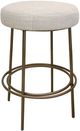 International Furniture Direct Frida Gold/Ivory Counter Stool-0