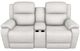 La-Z-Boy® Dorian Porcelain Power Reclining Loveseat with Console and Headrest-1