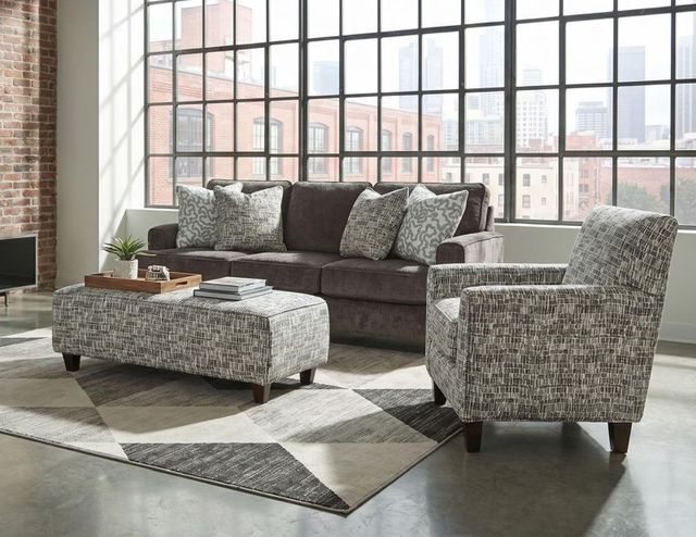 Fusion Furniture Wowza Dusk Cruze Meadow Cocktail Ottoman-1
