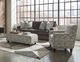 Fusion Furniture Wowza Dusk Cruze Meadow Cocktail Ottoman-1