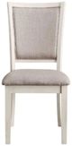 New Classic® Home Furnishings Amy 2-Piece Bisque Dining Side Chair-2
