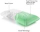 Malouf® Z® Shoulder Zoned Dough® Peppermint Queen Memory Foam Pillow-1