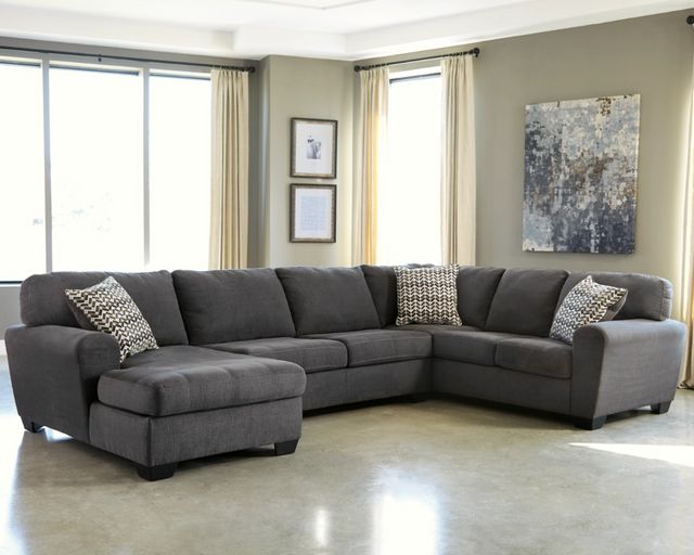 Benchcraft® Ambee 3-Piece Slate Left-Arm Facing Sectional with Chaise-1
