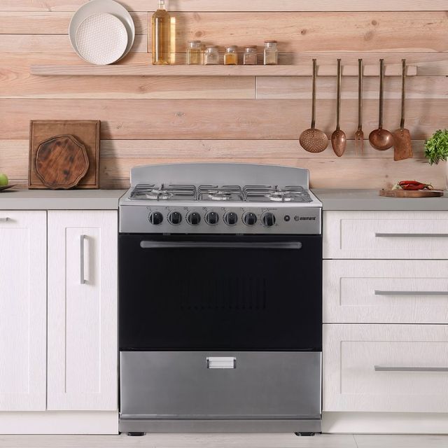Element® 30" Stainless Steel Freestanding Gas Range-2