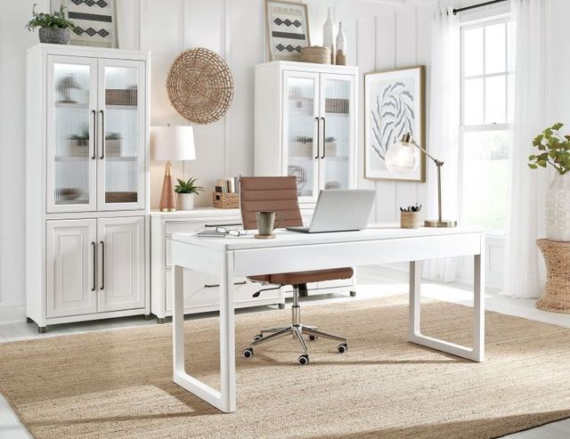 aspenhome® Norah Simply White Workstation Combo File-2