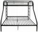 ACME Furniture Tritan Black Twin XL Over Queen Bunk Bed-3