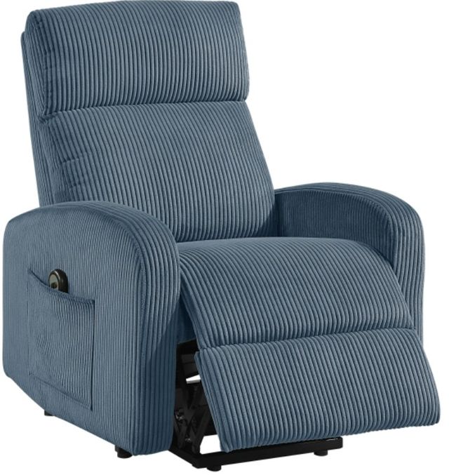 Homelegance® Parsons Midnight Blue Power Lift Chair-4
