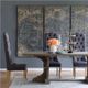 A & B Home 3-Piece Black/Cream Decorative Wall Panel Set-3