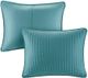 Olliix by Madison Park Teal King/California King Keaton Reversible Coverlet Set-1