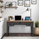 Legends Home Essex Black/Whiskey Writing Desk-1