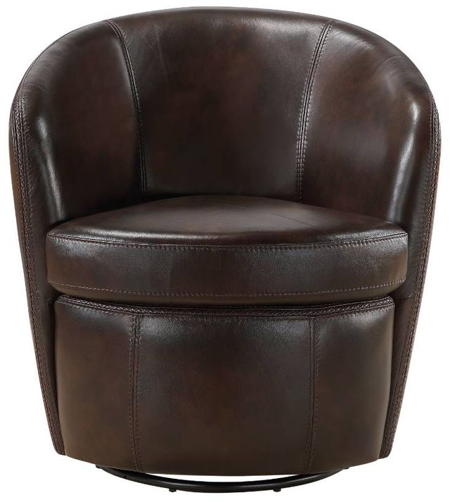 Homelegance® Tanner Bronze Swivel Accent Chair-2