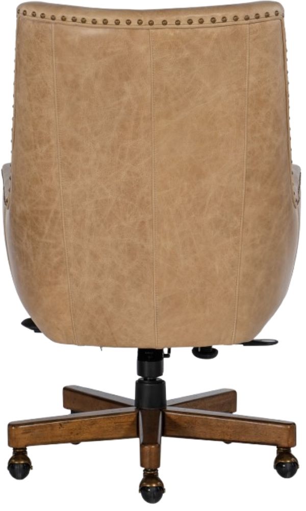 Hooker® Furniture EC Kent Venerando Bisque Executive Swivel Tilt Chair-2