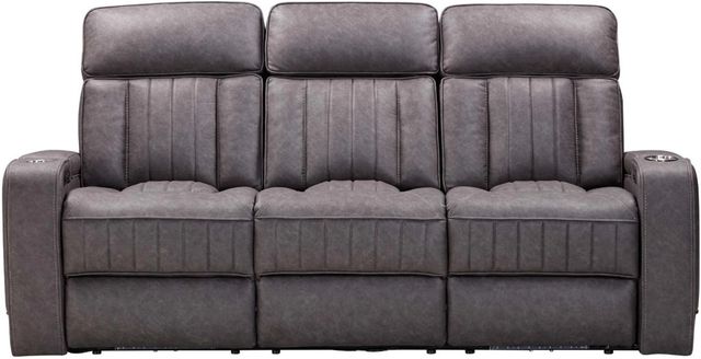 Parker House® Equinox Mercury Power Theater Reclining Sofa with Headrest-1