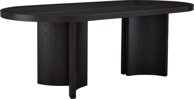 Signature Design by Ashley® Rowanbeck 7-Piece Black Dining Table Set-1