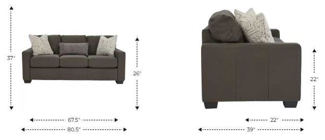 La-Z-Boy® Shiloh Whisper Queen Sleeper Sofa-2