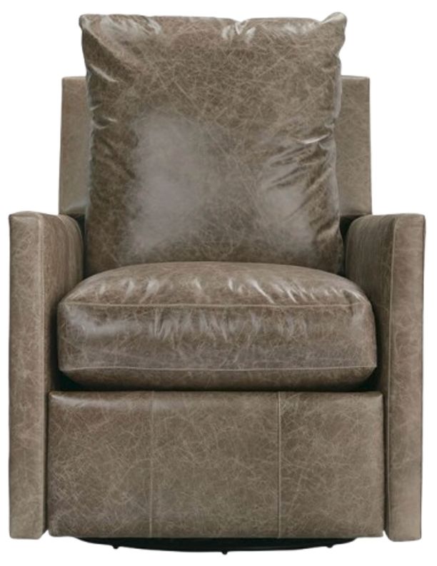 Rowe® Customizable Lilah Leather Power Swivel Recliner-0