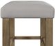 ACME Furniture Charnell 2-Piece Gray/Oak Counter Height Stool-2