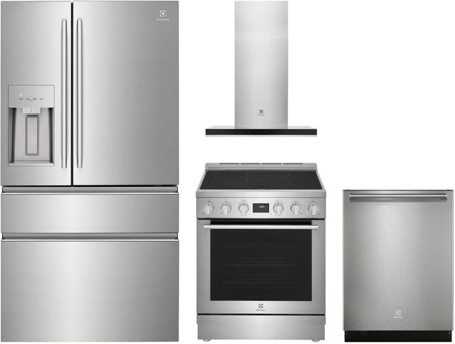 Electrolux 4 Piece Stainless Steel Kitchen Appliance Package-0