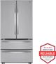 LG 36" 26.9 Cu. Ft. PrintProof™ Stainless Steel French Door Refrigerator-1