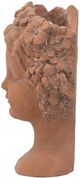 A & B Home 6-Piece Brown Outdoor Head Bust Planter Set-3