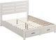 Coaster® Brantford Coastal White Eastern King Storage Bed-1