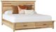 A-America® Gallagher Natural Queen Storage Panel Bed-0